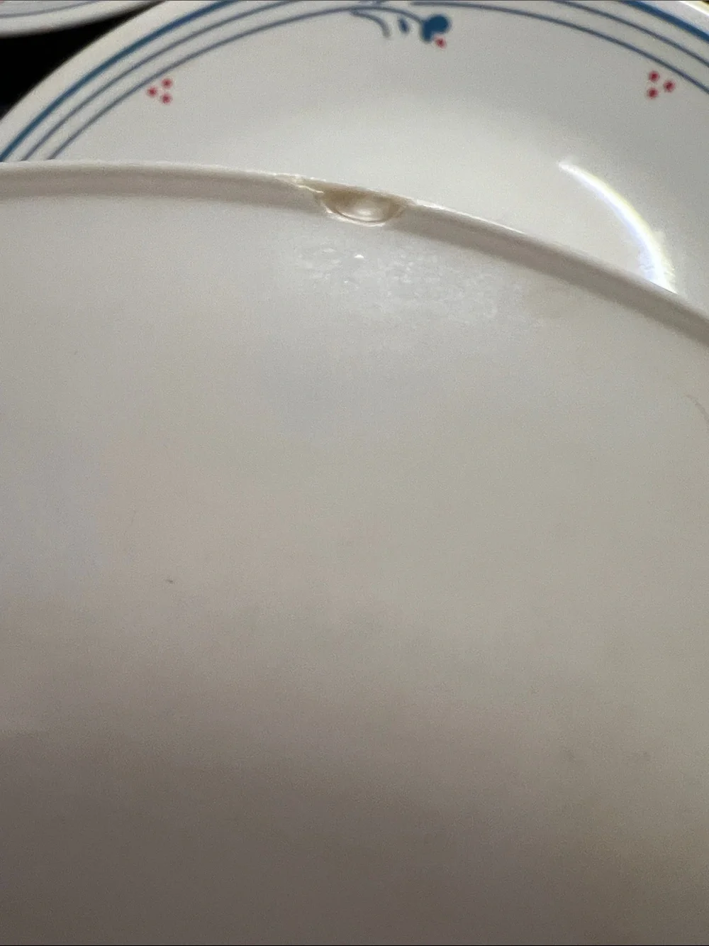 Corelle COUNTRY VIOLETS Dinner Plates 1980’s.  Discontinued.